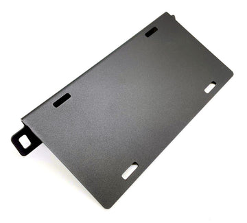 Front license plate w/HD Modular Bumper