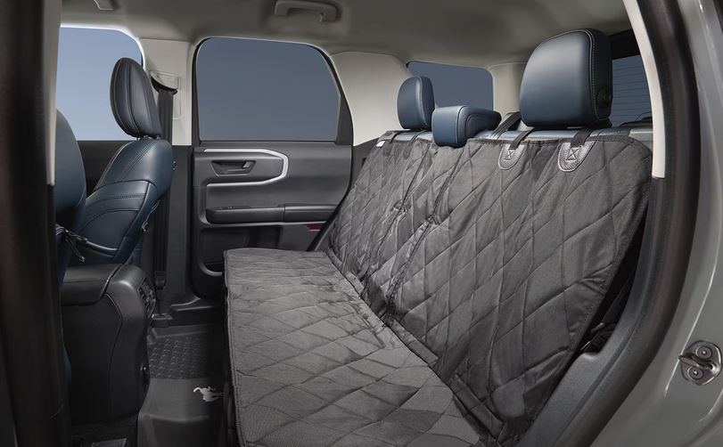 4Knines Charcoal Pet Rear Seat Covers