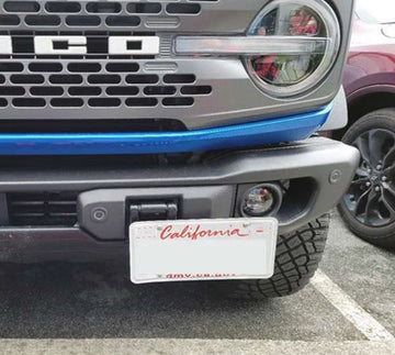 Front License Plate for 2021-2023 Ford Bronco with Capable Bumper