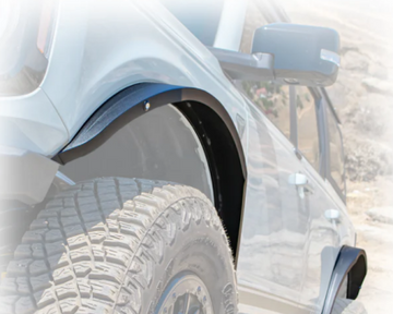 2021+ Ford Bronco Steel Fender Flares Kit w/ Marker Lights