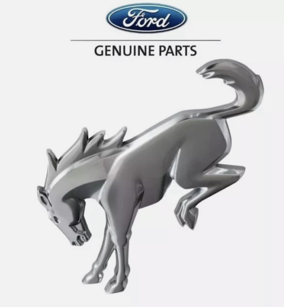 2021-2026 Ford Bronco Tailgate Emblem Chrome Bronco