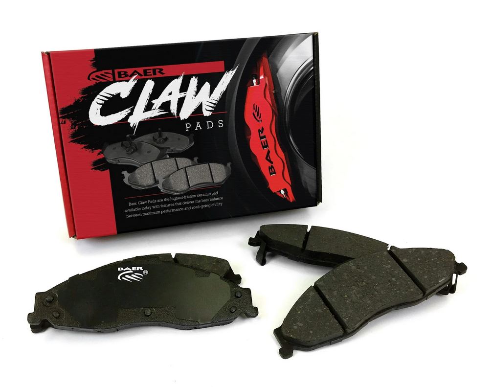 Baer Brakes Claw Brake Pads, Front Raptor