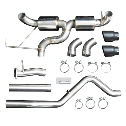 Ford Bronco L4-2.3L Turbo/V6-2.7L Twin Turbo SS Cat-Back Exhaust