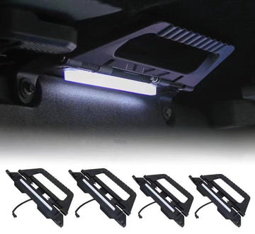 Lighted Roll Bar Grab Handle Aluminum 4 Door Front and Back