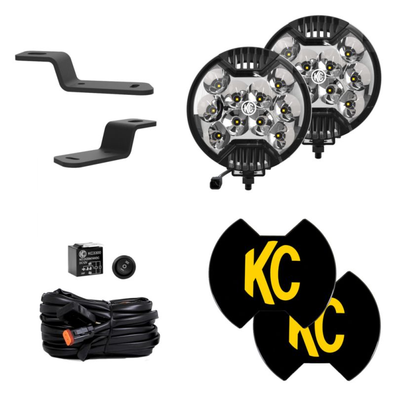 SlimLite® LED - 2-Light System - Ditch Light Kit - for 21+ Ford Bronco