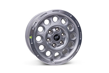 BRONCO 17" X 8" WHEEL KIT - SILVER