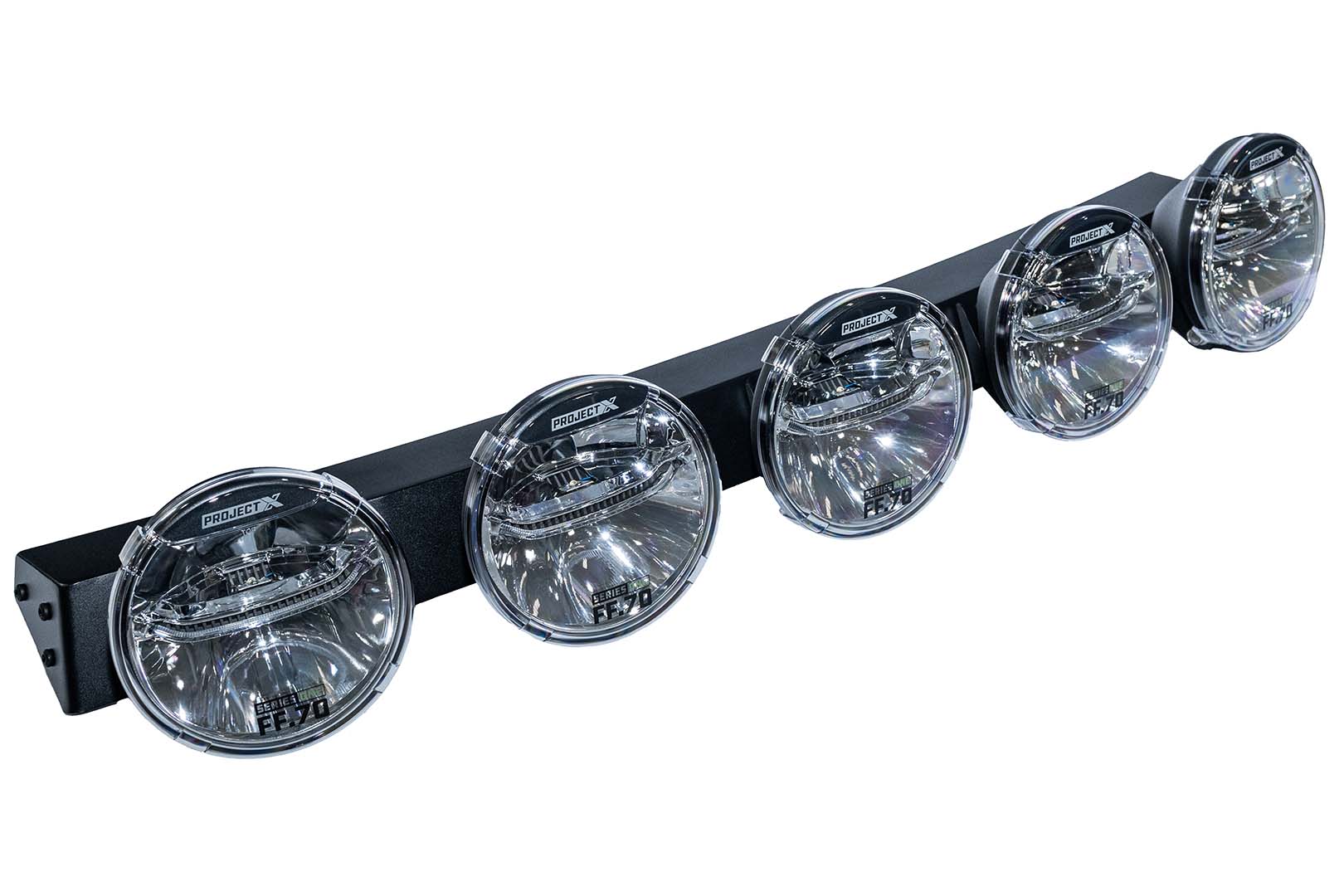 RTR Light Bar w/ PROJECT X FF.70 Lights (21+ Bronco - ALL/22+ Bronco Raptor)