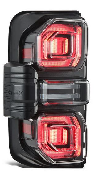 AlphaRex 21-24 Ford Bronco (Excl. Raptor) Nova-Series LED Tail Lights - Black