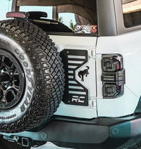 AlphaRex 21-24 Ford Bronco (Excl. Raptor) Nova-Series LED Tail Lights - Black