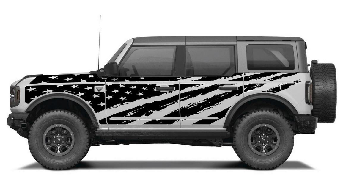 MEK Removable Trail Armor: America in Black