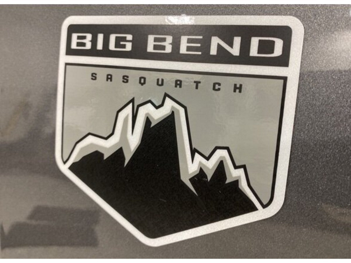 Ford Bronco Genuine Ford Front Fender Emblem Big Bend Sasquatch