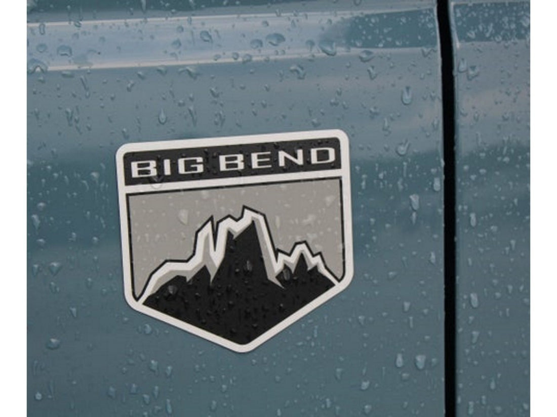 Ford Front Fender Emblem Big Bend