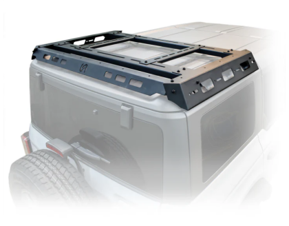 2021+ Ford Bronco 4 Door Hard Top Half Roof Rack by Turn Offroad