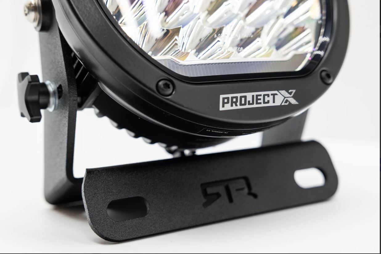 RTR Front Bumper Light Mount Kit w/ PROJECT X HP.70 Lights (21+ Bronco & 22+ Bronco Raptor w/ Modular Front Bumper)