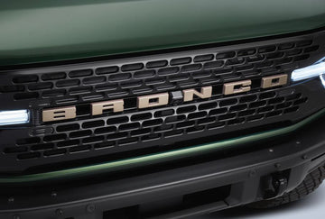 2021+ BRONCO GRILLE LETTERING OVERLAY KIT- BRONZE