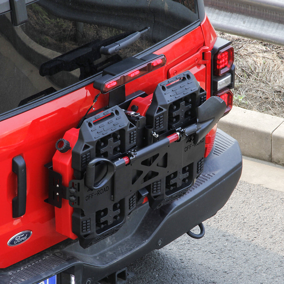 Tailgate mounted off road support system