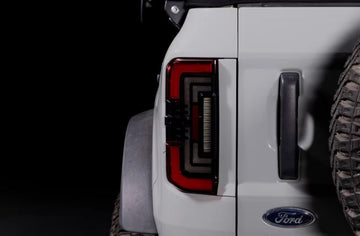 Ford Bronco (21+) Morimoto XB LED Low Profile Tail Lights Red