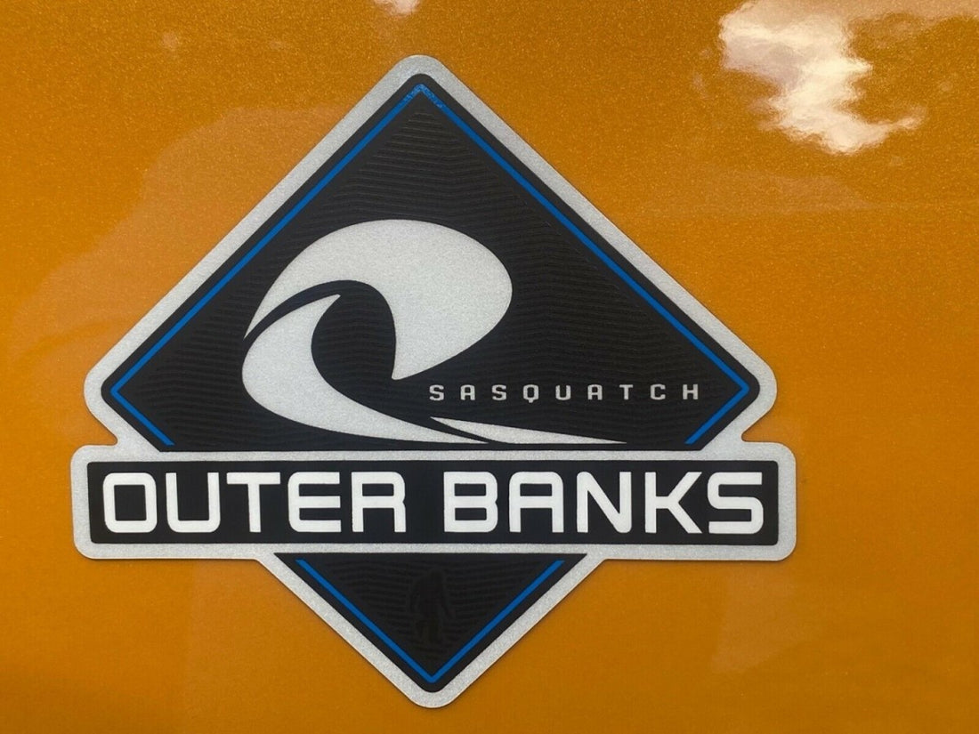 Ford Bronco Genuine Ford Front Fender Emblem Outer Banks Sasquatch