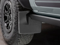 WeatherTech 2021+ Ford Bronco Front No Drill MudFlaps - Black