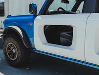 2021 - 2022 FORD BRONCO FIBERGLASS HALO DOORS - FRONT (4-DOOR)