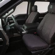 Seat Covers - Carhartt Protective Seat Covers by Covercraft, Front, Pebble Gray