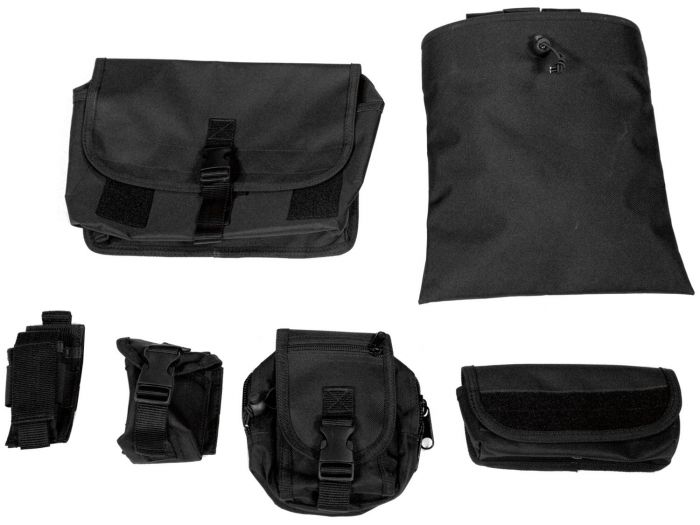 Power Supply Case - Kit of 7 small MOLLE Bags