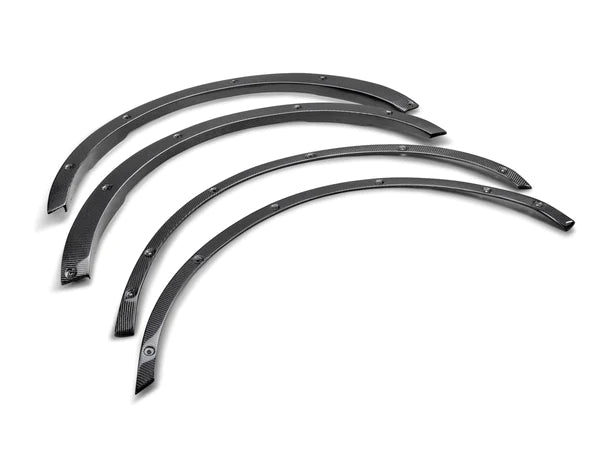 2021 - 2022 FORD BRONCO CARBON FIBER FENDER FLARE DELETE KIT - FRONT & REAR (2-DOOR)