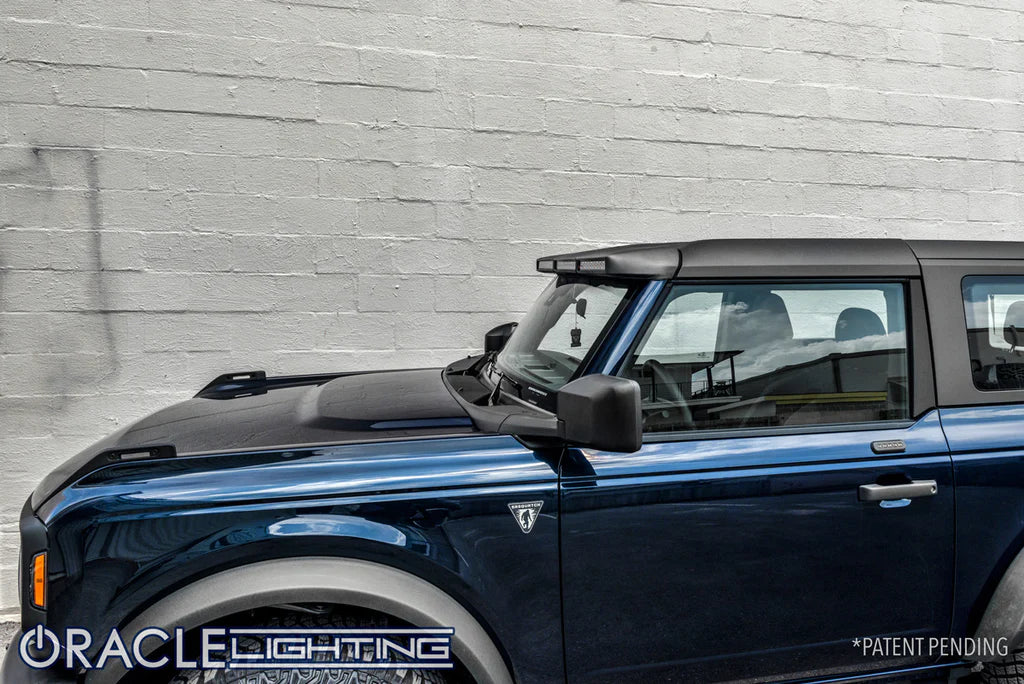 ORACLE Lighting Integrated Windshield Roof LED Light Bar System for 2021+ Ford Bronco
