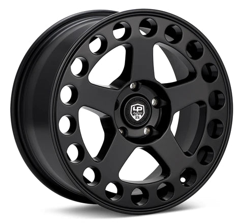 LP AVENTURE WHEELS - LP5 - 17X8 ET38 5X100 - MATTE BLACK