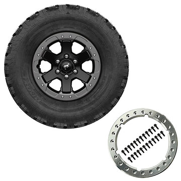 17" X 8.0" BEADLOCK WHEEL KIT -BADLANDS