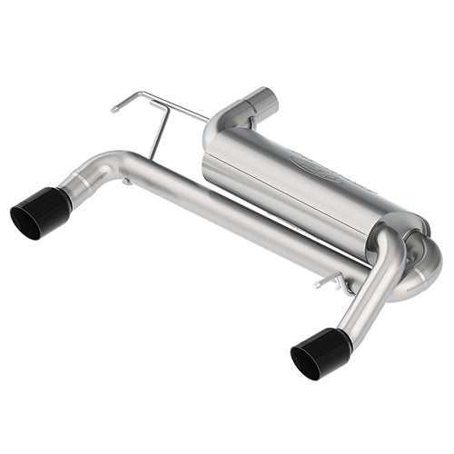 2.7L SPORT TUNED AXLE-BACK EXHAUST - BLACK CHROME TIPS