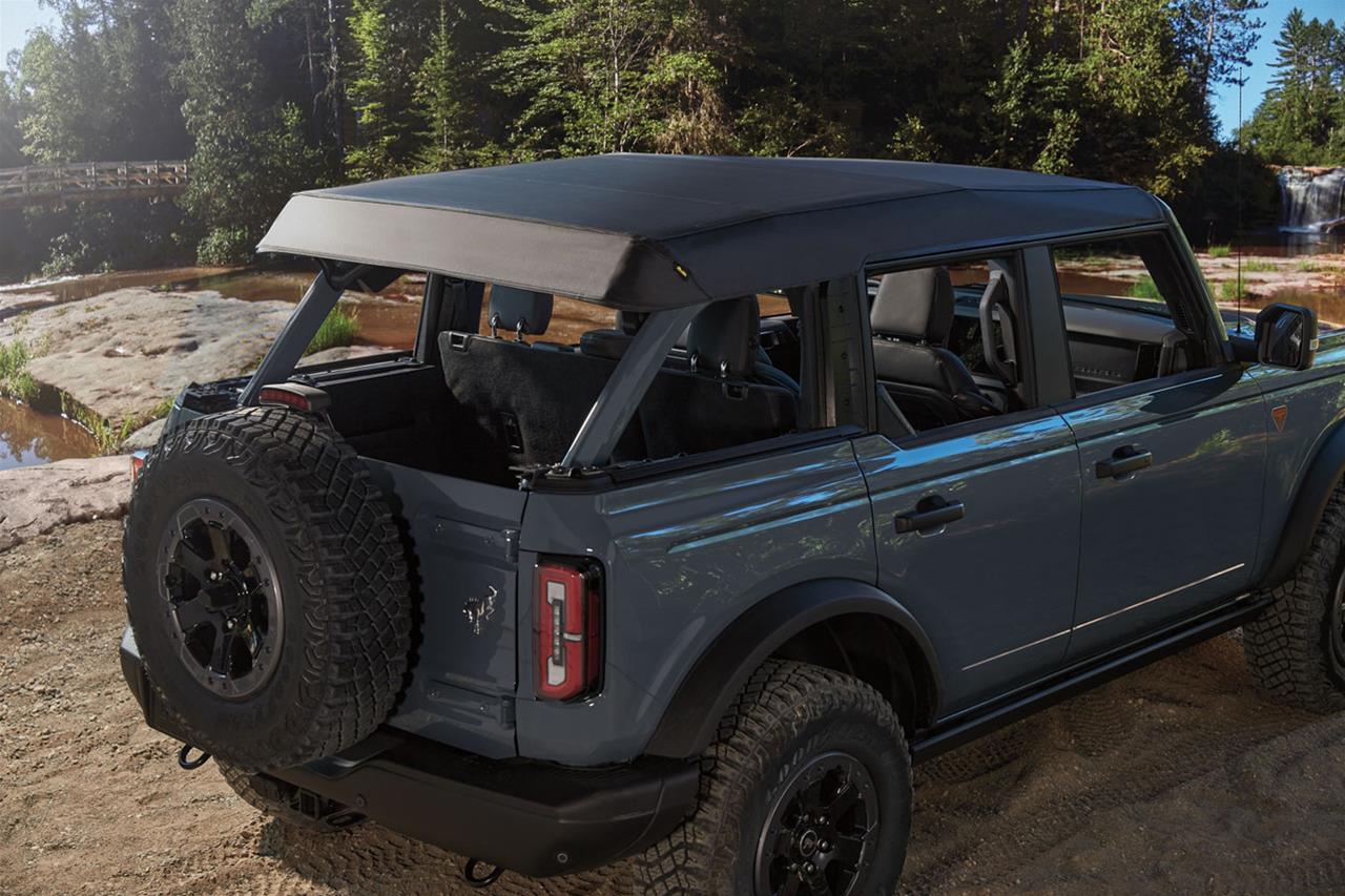 Bestop Trektop Soft Top; Black Diamond (21-23 Bronco 4-Door)