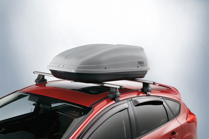 Racks and Carriers by THULE - Cargo Box, Rack-Mounted, 55 x 26 x 12