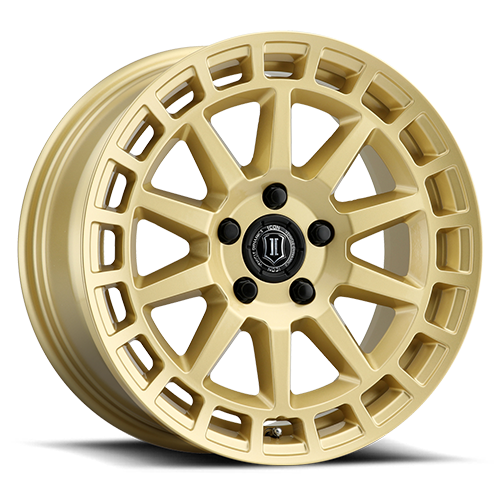 ICON Journey Wheel | Gloss Gold 17x8 / 5x108 / 38MM / 6" BS