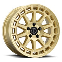 ICON Journey Wheel | Gloss Gold 17x8 / 5x108 / 38MM / 6" BS