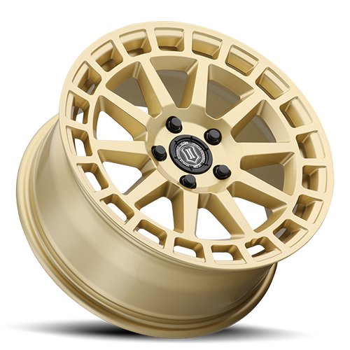 ICON Journey Wheel | Gloss Gold 17x8 / 5x108 / 38MM / 6" BS