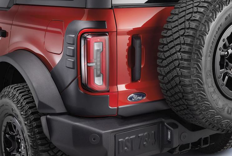 Bronco 2021-2023 Rear Quarter Panel Upper/Lower & Tailgate Body Appearance Kit