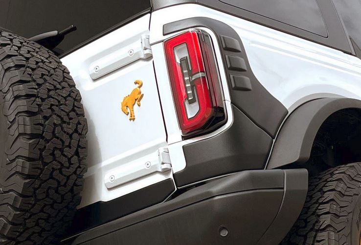 Bronco 2021-2023 Rear Quarter Panel Upper/Lower & Tailgate Body Appearance Kit