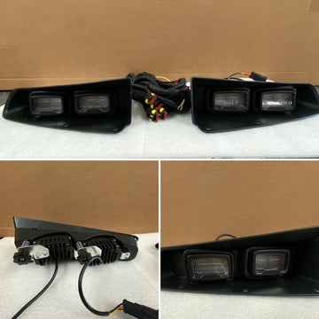 21-23 Ford bronco Braptor fog light steel bumper with wireless remote control