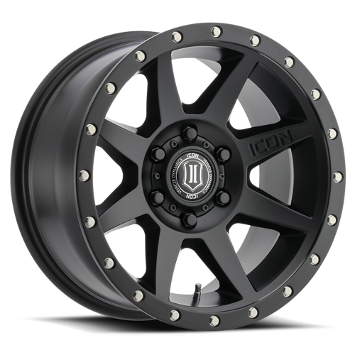 ICON Rebound Wheel | Satin Black 17x8.5 / 6x5.5 / 0MM / 4.75" BS