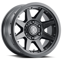 ICON Rebound Pro Wheel | Satin Black 17x8.5 / 6x5.5 / 0MM / 4.75" BS