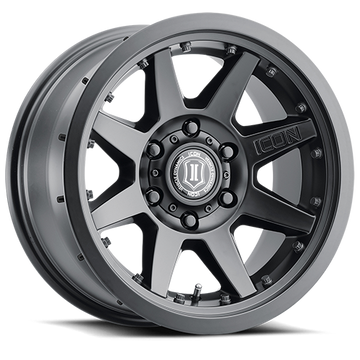 ICON Rebound Pro Wheel | Satin Black 17x8.5 / 6x5.5 / 0MM / 4.75" BS