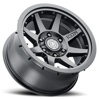 ICON Rebound Pro Wheel | Satin Black 17x8.5 / 6x5.5 / 0MM / 4.75" BS