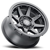 ICON Rebound Pro Wheel | Satin Black 17x8.5 / 6x5.5 / 25MM / 5.75" BS