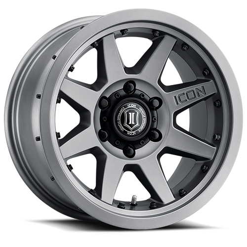 ICON Rebound Pro Wheel | Titanium 17x8.5 / 6x5.5 / 0MM / 4.75" BS