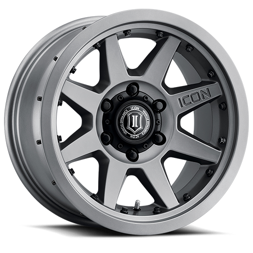 ICON Rebound Pro Wheel | Titanium 17x8.5 / 6x5.5 / 25MM / 5.75" BS