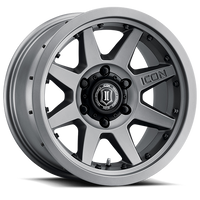 ICON Rebound Pro Wheel | Titanium 17x8.5 / 6x5.5 / 25MM / 5.75" BS