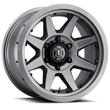 ICON Rebound Pro Wheel | Titanium 17x8.5 / 6x5.5 / 25MM / 5.75" BS