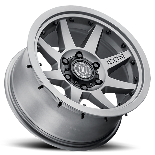 ICON Rebound Pro Wheel | Titanium 17x8.5 / 6x5.5 / 0MM / 4.75" BS