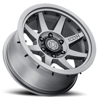 ICON Rebound Pro Wheel | Titanium 17x8.5 / 6x5.5 / 0MM / 4.75" BS